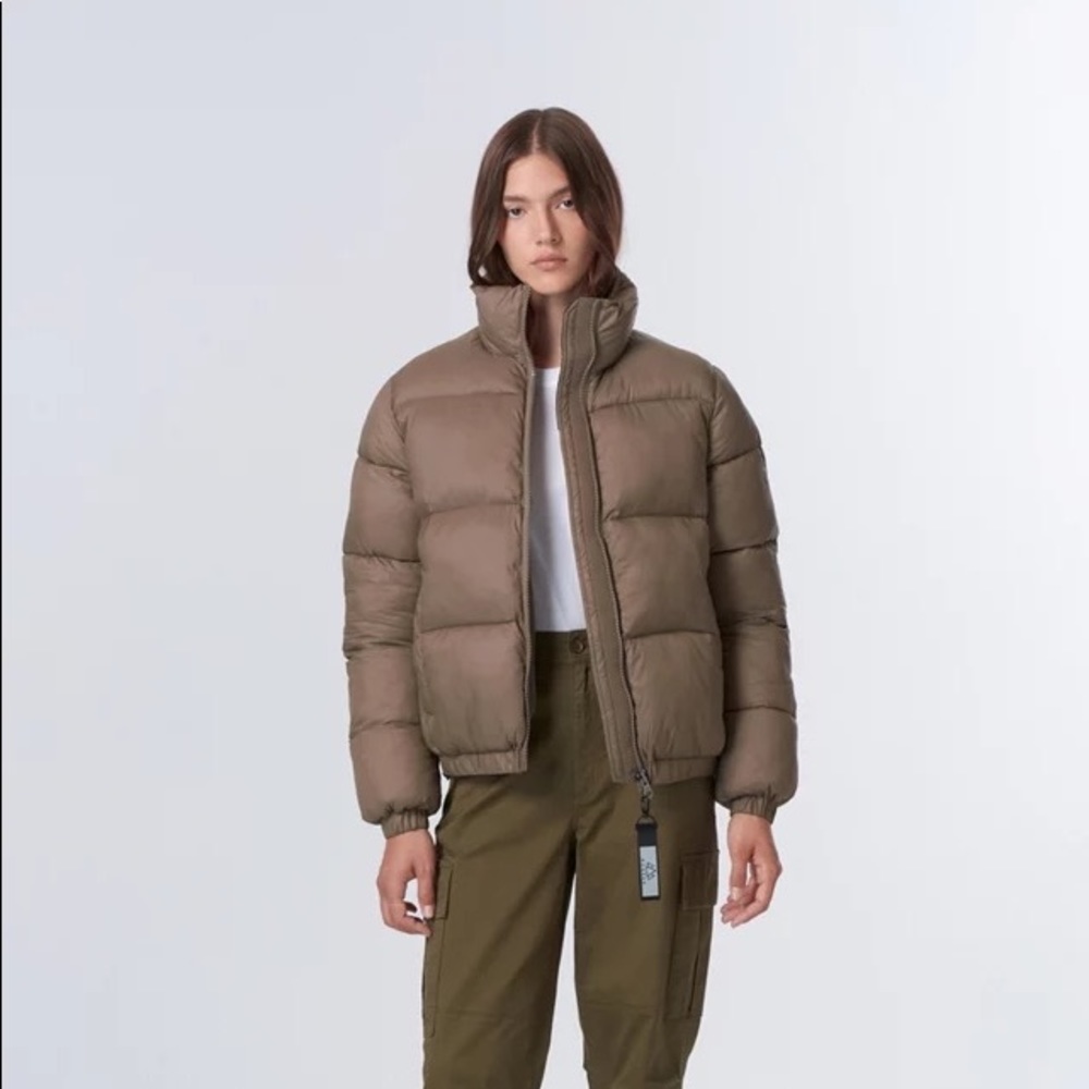 NORDEN Mia 100% recycled down jacket.